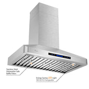 Energy saving LED light 3W GU10 Changeable and stainless steel dishwasher safe baffle filters