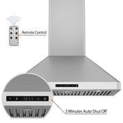 3 minutes auto shut off and remote control