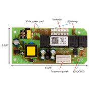 Awoco SGM1206-4S SGM1206P V5.0 Circuit Board and Control Panel  for Range Hoods RH-WQ