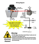 Awoco 4 Speeds Control Unit for Inline Blower Unit with 2 LED Lights