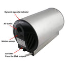 Dynamic operate indicator, air outlet, motion sensor, air filter press the click to open