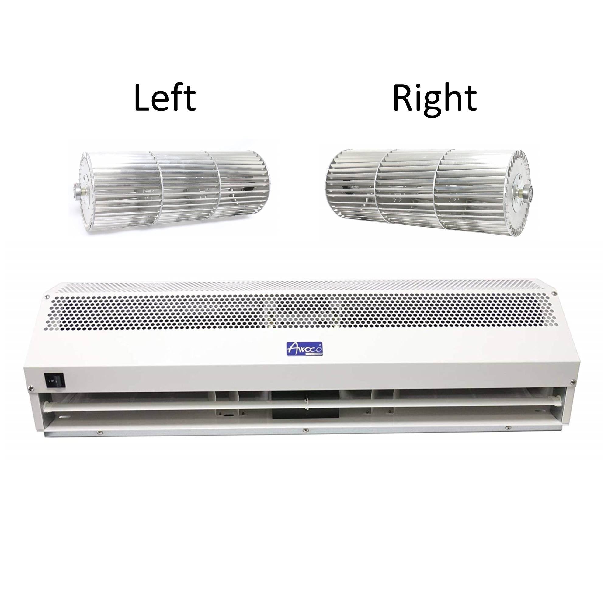 Aluminum Replacement Fan Wheel for Awoco Super Power FM1506 Air Curtain