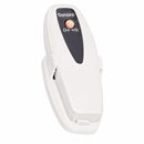 A white Awoco air curtain remote control for the Slimline FM-12 Series.