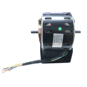 A black replacement motor for an Awoco Super Power 48 inch fan, with visible wires and mounting brackets.