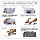Howe to replace the ballast for Awoco fly trap FT-1C18