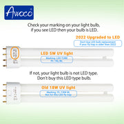 LED 5W UV light Marking: LED TUBE PL-18L/BL