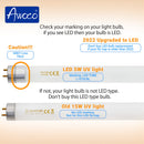 LED 5W UV light marking: Led tube L15T8/BL 