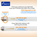 LED 5W UV light, marking: LED TUBE L15T8/BL