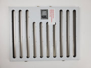 Stainless steel baffle filter for Awoco range hoods