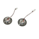 Back view of LED lights