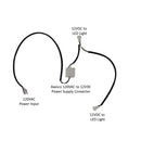 120VAC to 12VDC power adapter for range hood